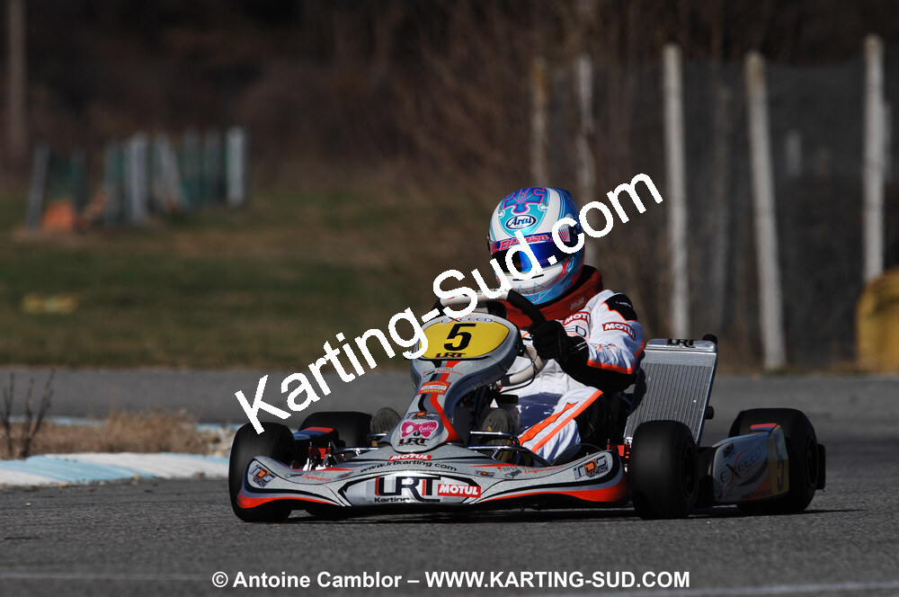07/03/2010 : 1ère manche du Championnat du Sud 2010 à Lavelanet (photos Antoine Camblor) 2010 — karting