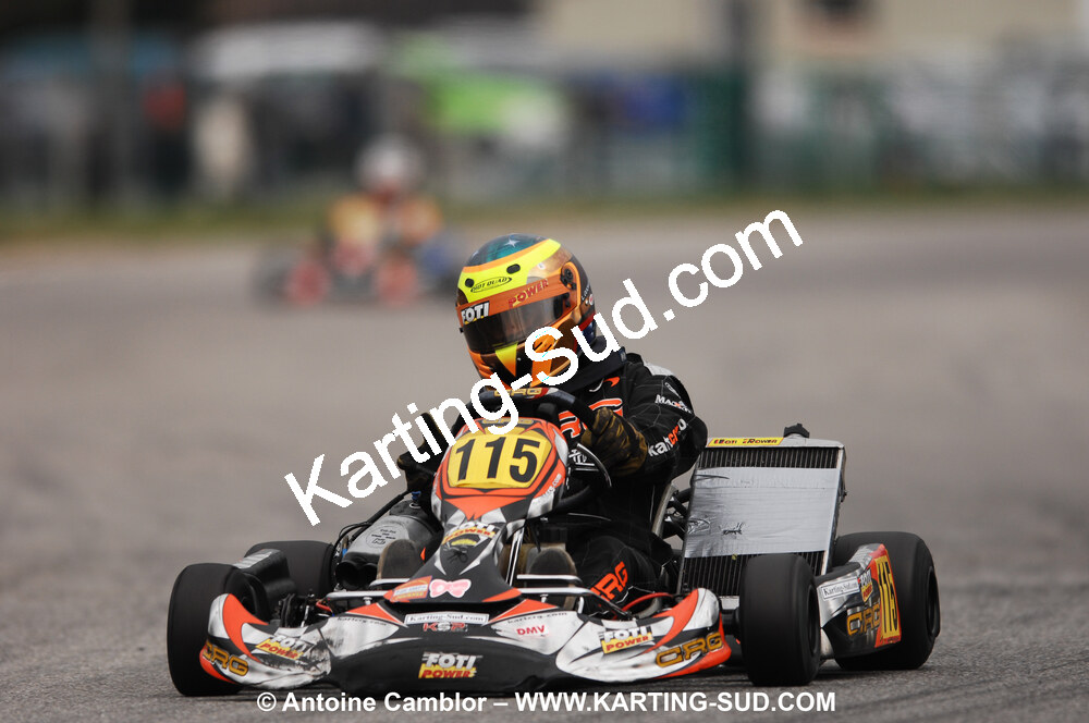07/03/2010 : 1ère manche du Championnat du Sud 2010 à Lavelanet (photos Antoine Camblor) 2010 — karting
