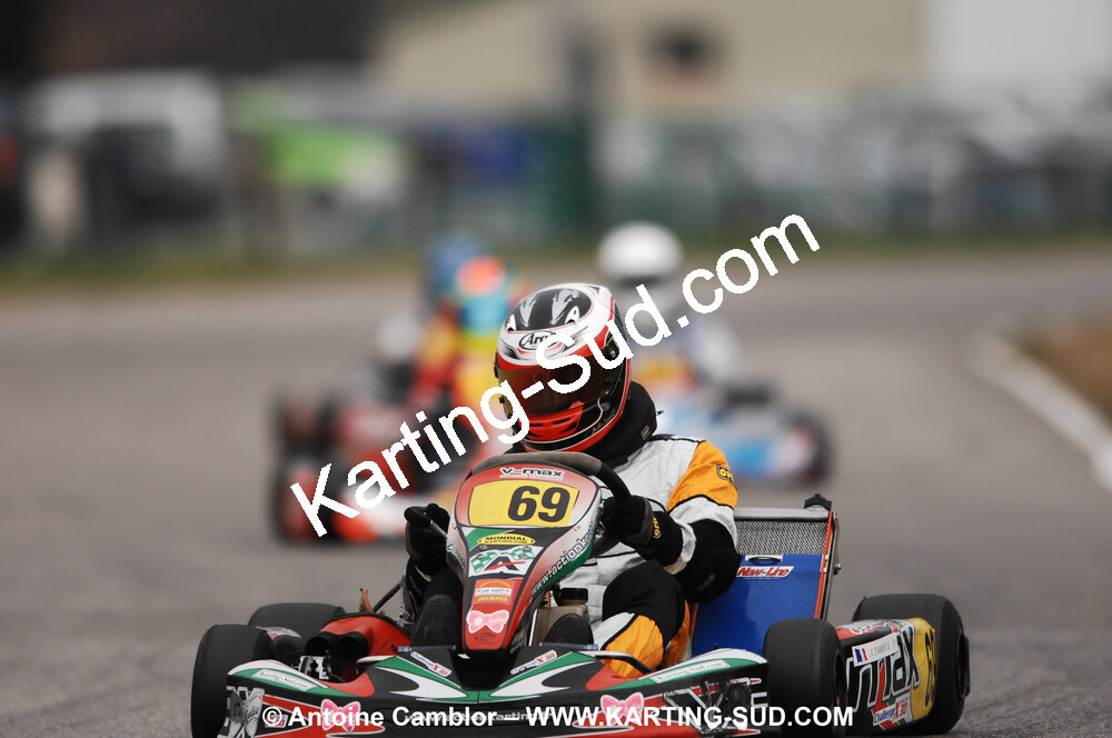 07/03/2010 : 1ère manche du Championnat du Sud 2010 à Lavelanet (photos Antoine Camblor) 2010 — karting