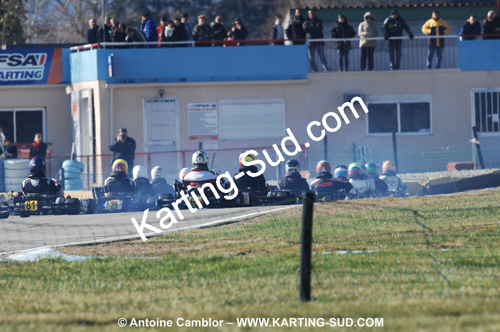 07/03/2010 : 1ère manche du Championnat du Sud 2010 à Lavelanet (photos Antoine Camblor) 2010 — karting