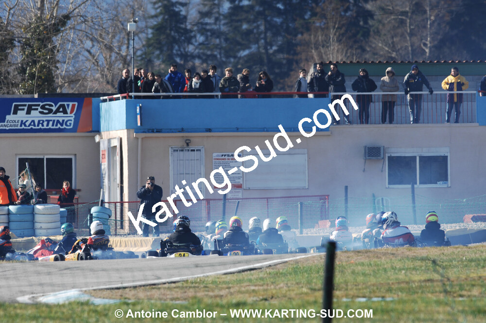 07/03/2010 : 1ère manche du Championnat du Sud 2010 à Lavelanet (photos Antoine Camblor) 2010 — karting
