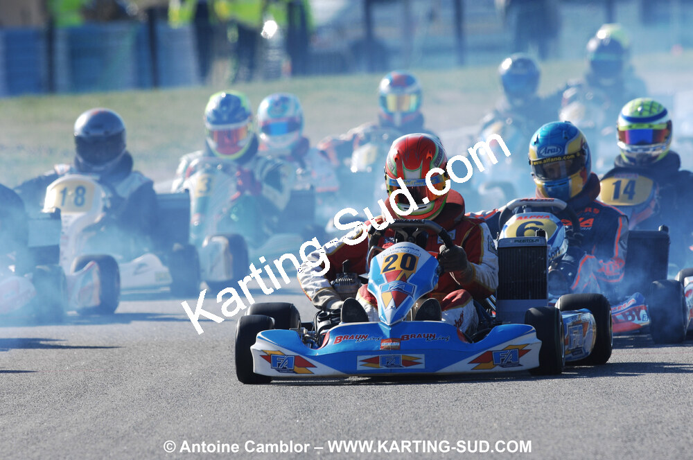 07/03/2010 : 1ère manche du Championnat du Sud 2010 à Lavelanet (photos Antoine Camblor) 2010 — karting