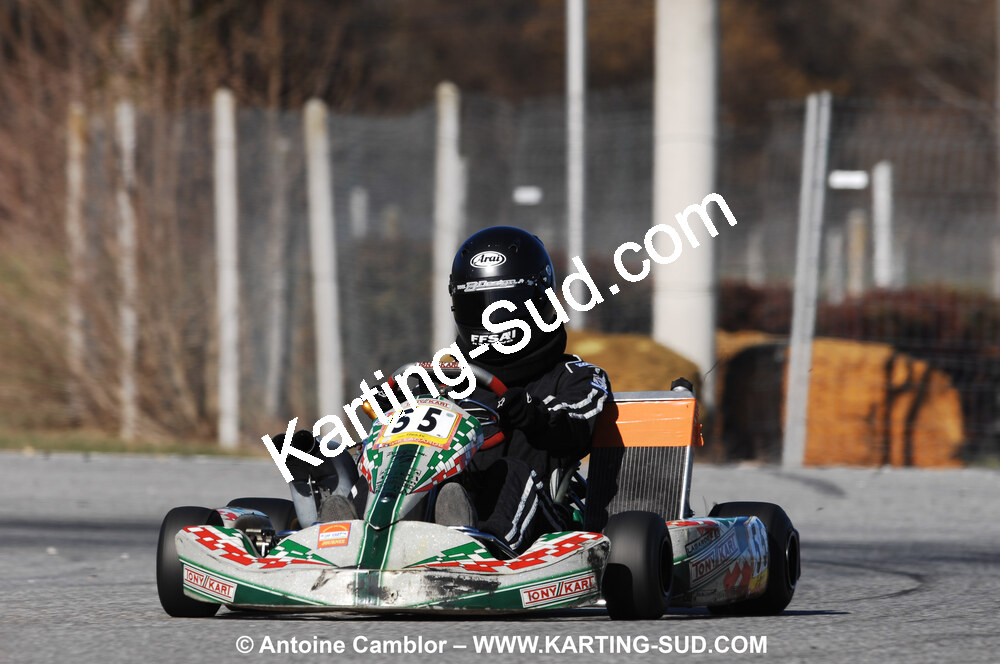 07/03/2010 : 1ère manche du Championnat du Sud 2010 à Lavelanet (photos Antoine Camblor) 2010 — karting