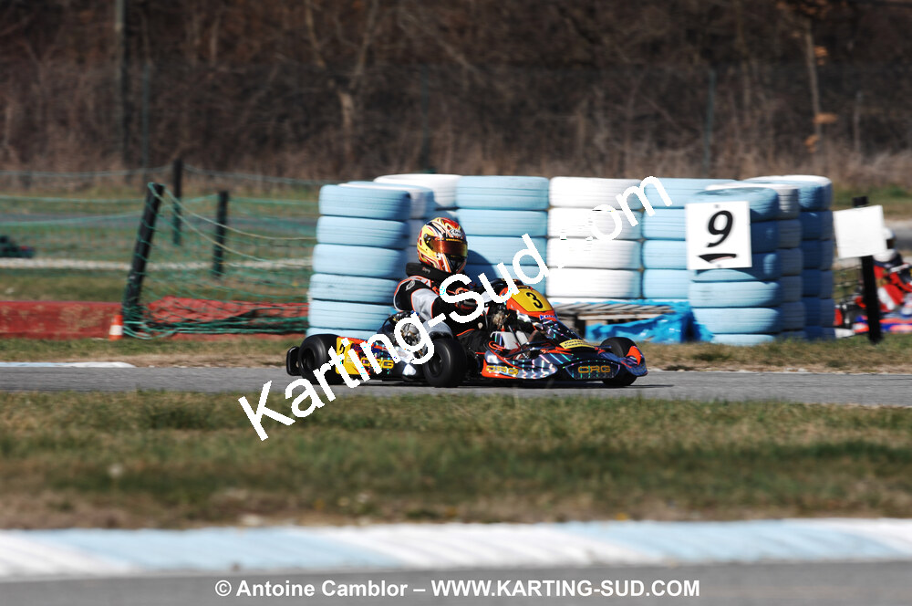 07/03/2010 : 1ère manche du Championnat du Sud 2010 à Lavelanet (photos Antoine Camblor) 2010 — karting