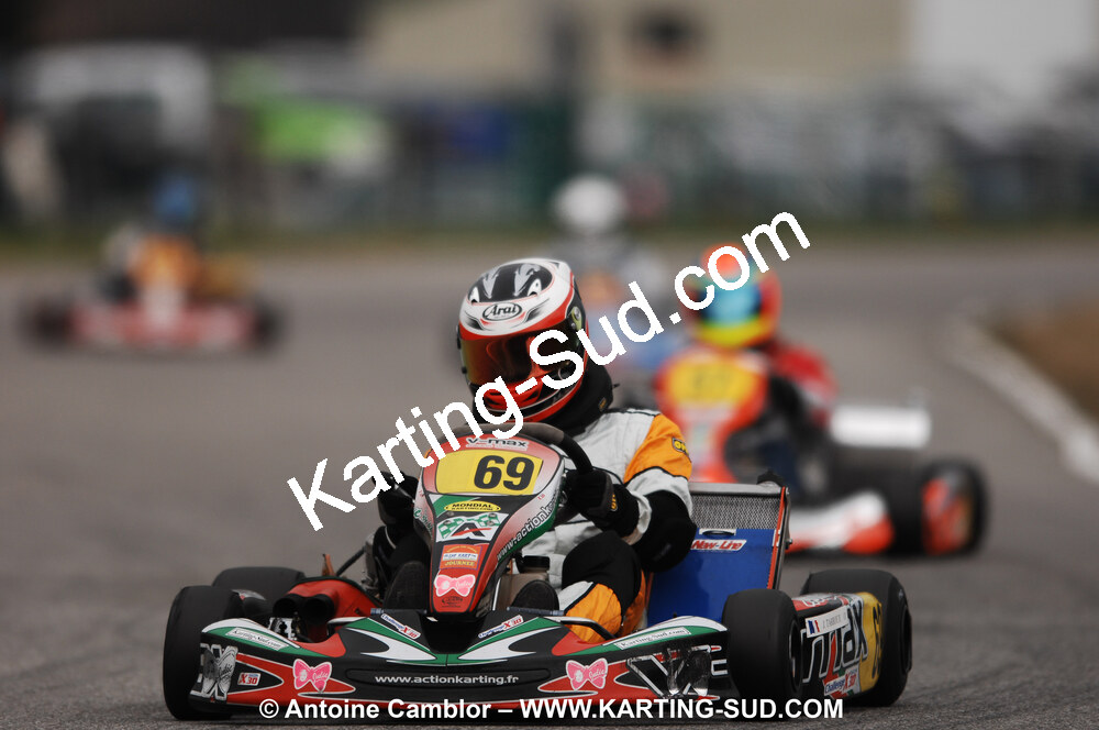 07/03/2010 : 1ère manche du Championnat du Sud 2010 à Lavelanet (photos Antoine Camblor) 2010 — karting