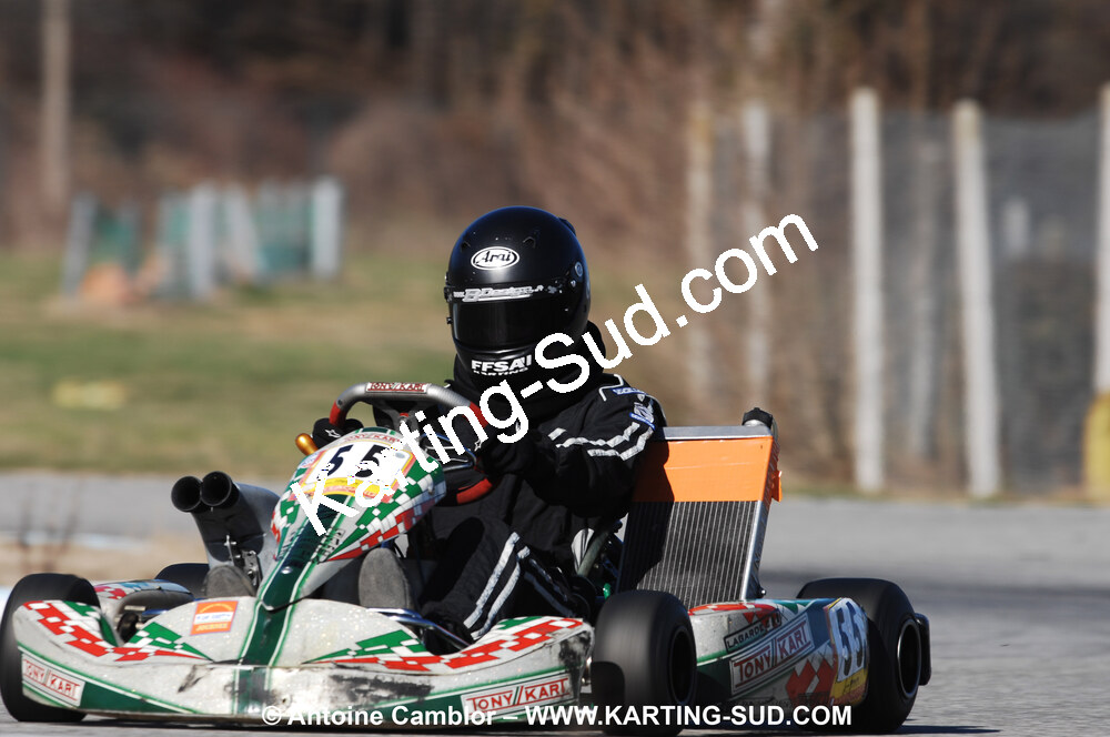07/03/2010 : 1ère manche du Championnat du Sud 2010 à Lavelanet (photos Antoine Camblor) 2010 — karting