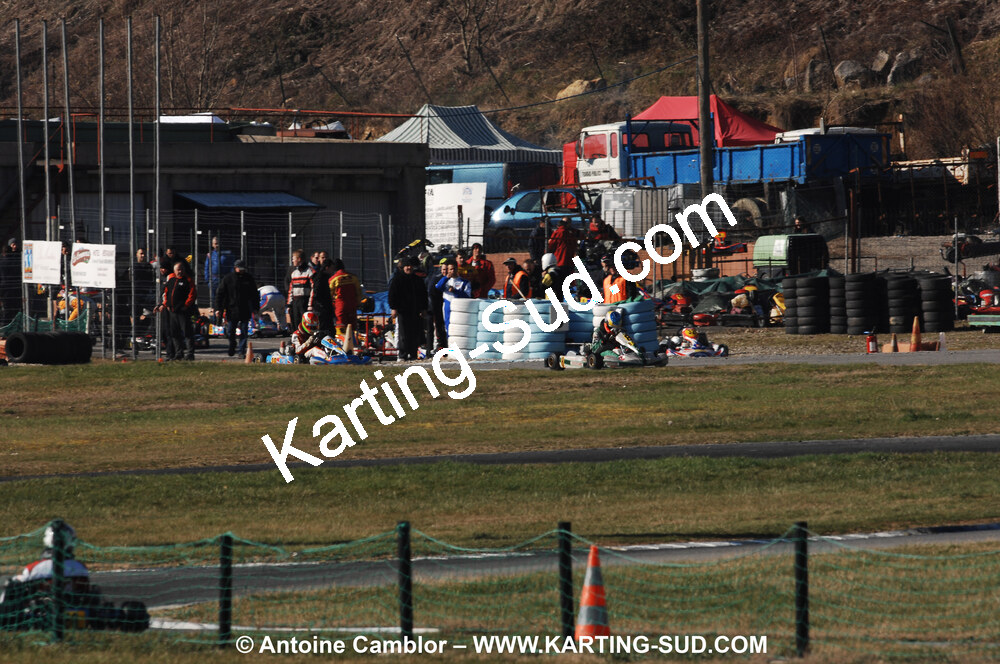 07/03/2010 : 1ère manche du Championnat du Sud 2010 à Lavelanet (photos Antoine Camblor) 2010 — karting