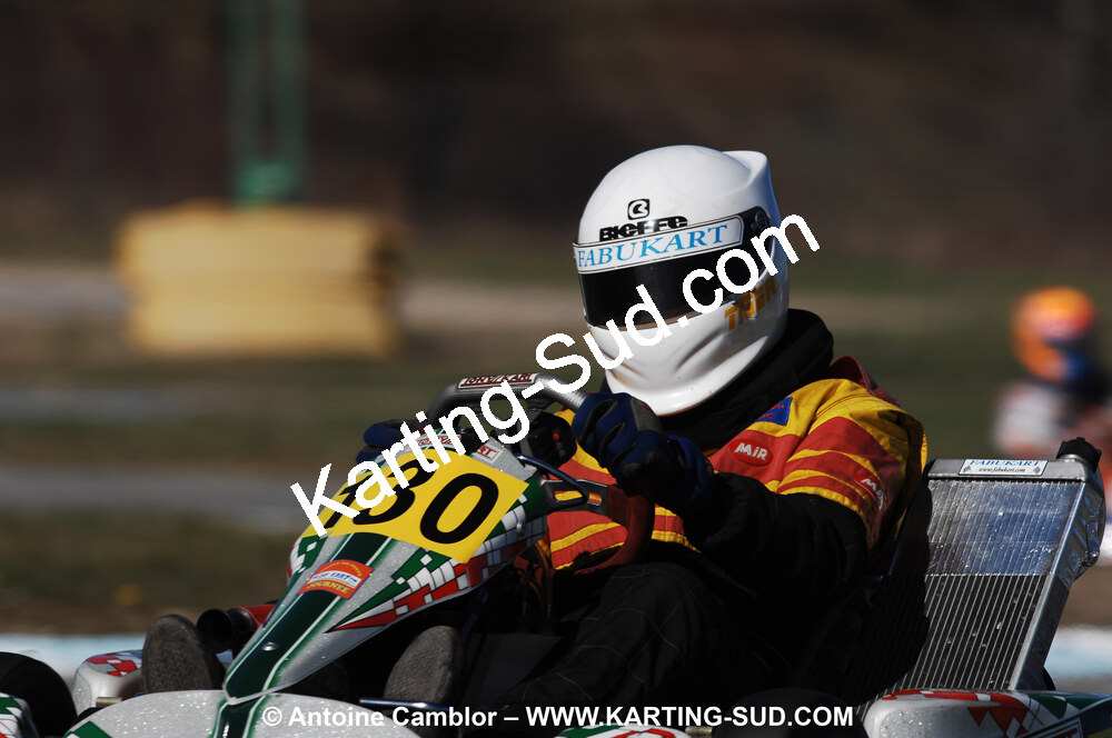 07/03/2010 : 1ère manche du Championnat du Sud 2010 à Lavelanet (photos Antoine Camblor) 2010 — karting