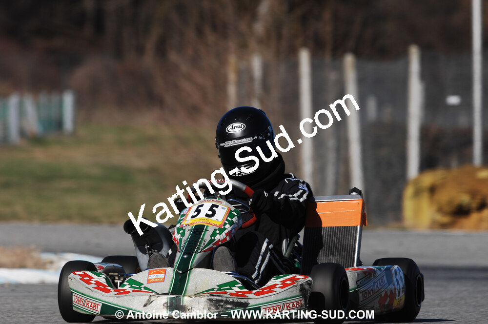 07/03/2010 : 1ère manche du Championnat du Sud 2010 à Lavelanet (photos Antoine Camblor) 2010 — karting