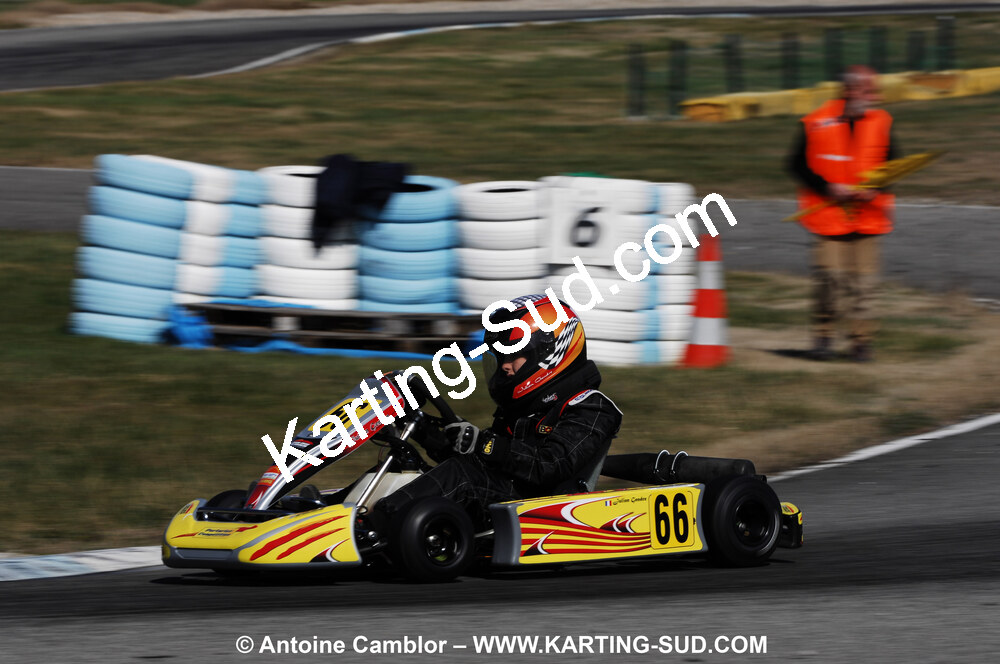07/03/2010 : 1ère manche du Championnat du Sud 2010 à Lavelanet (photos Antoine Camblor) 2010 — karting