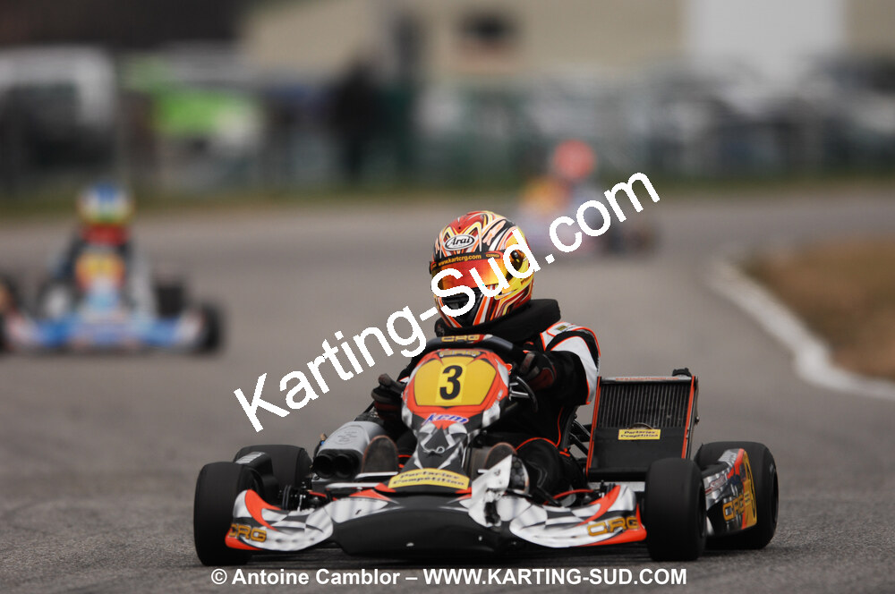 07/03/2010 : 1ère manche du Championnat du Sud 2010 à Lavelanet (photos Antoine Camblor) 2010 — karting
