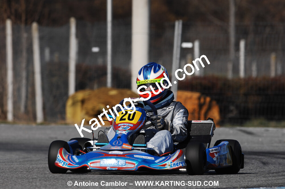 07/03/2010 : 1ère manche du Championnat du Sud 2010 à Lavelanet (photos Antoine Camblor) 2010 — karting