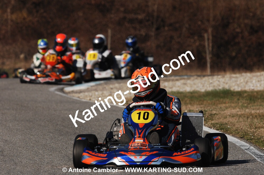07/03/2010 : 1ère manche du Championnat du Sud 2010 à Lavelanet (photos Antoine Camblor) 2010 — karting