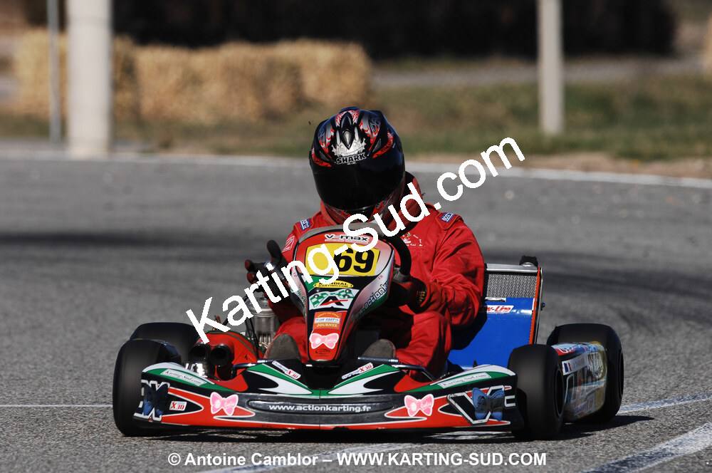 07/03/2010 : 1ère manche du Championnat du Sud 2010 à Lavelanet (photos Antoine Camblor) 2010 — karting