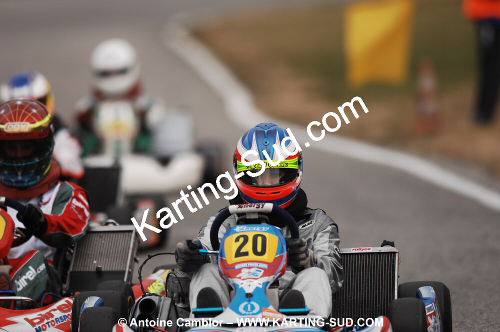 07/03/2010 : 1ère manche du Championnat du Sud 2010 à Lavelanet (photos Antoine Camblor) 2010 — karting