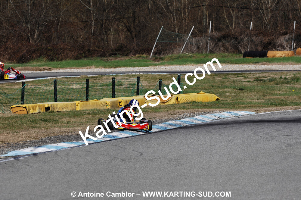 07/03/2010 : 1ère manche du Championnat du Sud 2010 à Lavelanet (photos Antoine Camblor) 2010 — karting