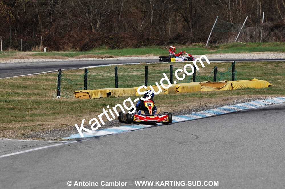 07/03/2010 : 1ère manche du Championnat du Sud 2010 à Lavelanet (photos Antoine Camblor) 2010 — karting