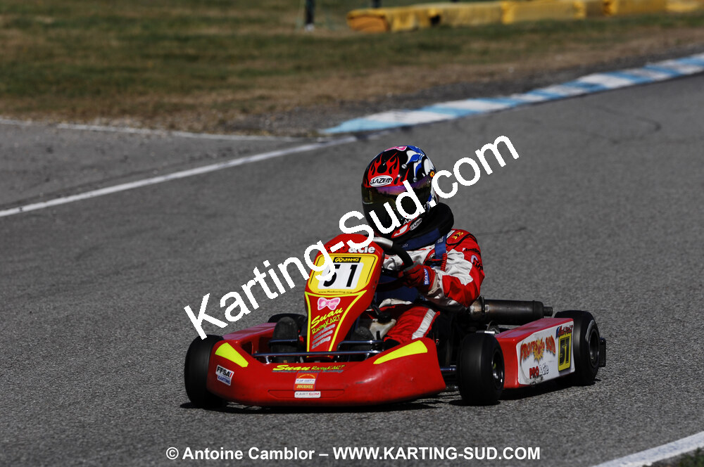 07/03/2010 : 1ère manche du Championnat du Sud 2010 à Lavelanet (photos Antoine Camblor) 2010 — karting