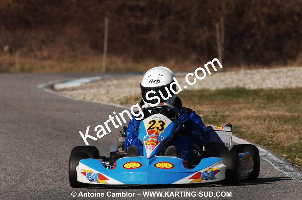 07/03/2010 : 1ère manche du Championnat du Sud 2010 à Lavelanet (photos Antoine Camblor) 2010 — karting