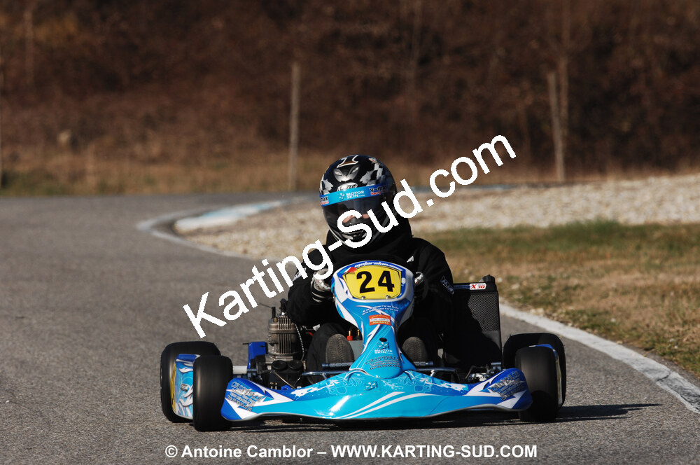 07/03/2010 : 1ère manche du Championnat du Sud 2010 à Lavelanet (photos Antoine Camblor) 2010 — karting