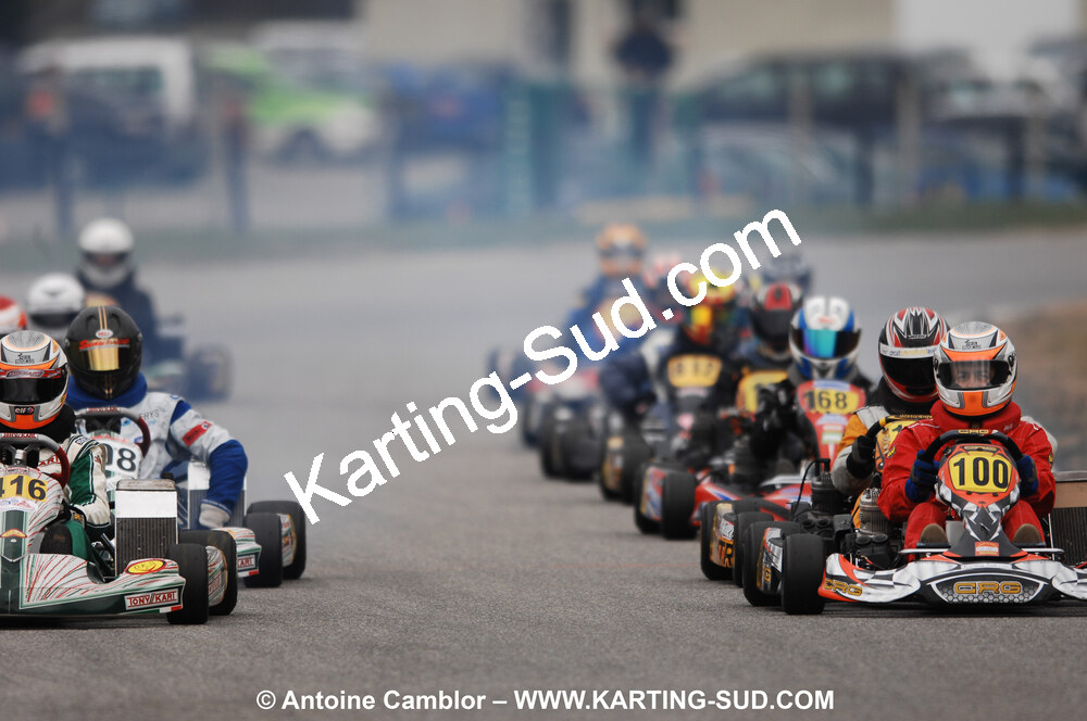 07/03/2010 : 1ère manche du Championnat du Sud 2010 à Lavelanet (photos Antoine Camblor) 2010 — karting