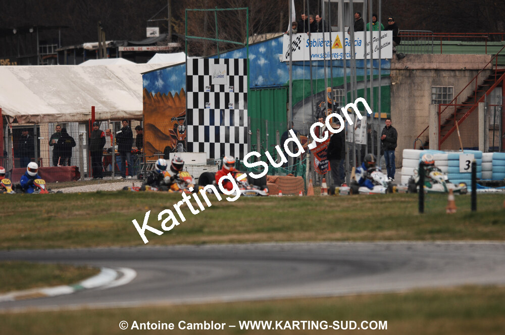 07/03/2010 : 1ère manche du Championnat du Sud 2010 à Lavelanet (photos Antoine Camblor) 2010 — karting