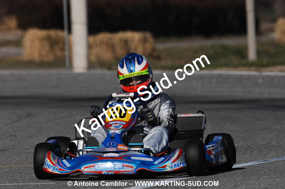 07/03/2010 : 1ère manche du Championnat du Sud 2010 à Lavelanet (photos Antoine Camblor) 2010 — karting