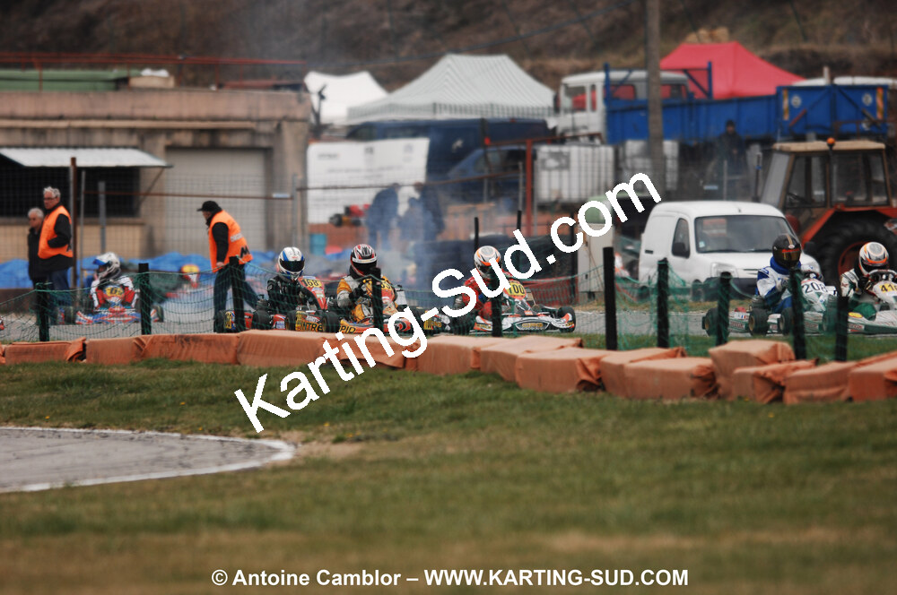 07/03/2010 : 1ère manche du Championnat du Sud 2010 à Lavelanet (photos Antoine Camblor) 2010 — karting
