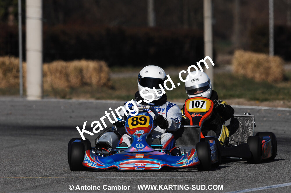 07/03/2010 : 1ère manche du Championnat du Sud 2010 à Lavelanet (photos Antoine Camblor) 2010 — karting