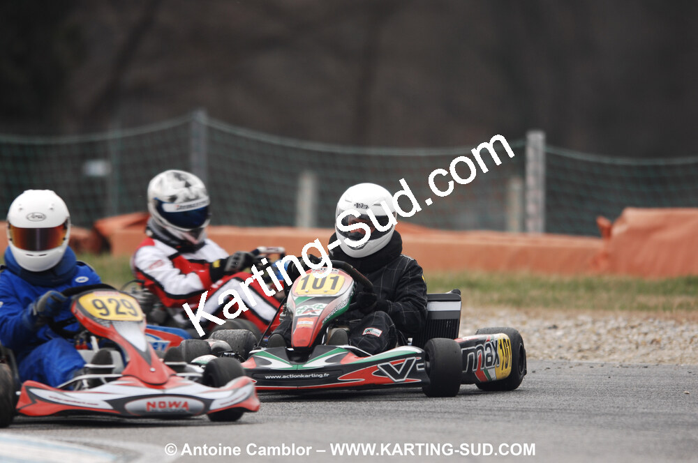 07/03/2010 : 1ère manche du Championnat du Sud 2010 à Lavelanet (photos Antoine Camblor) 2010 — karting