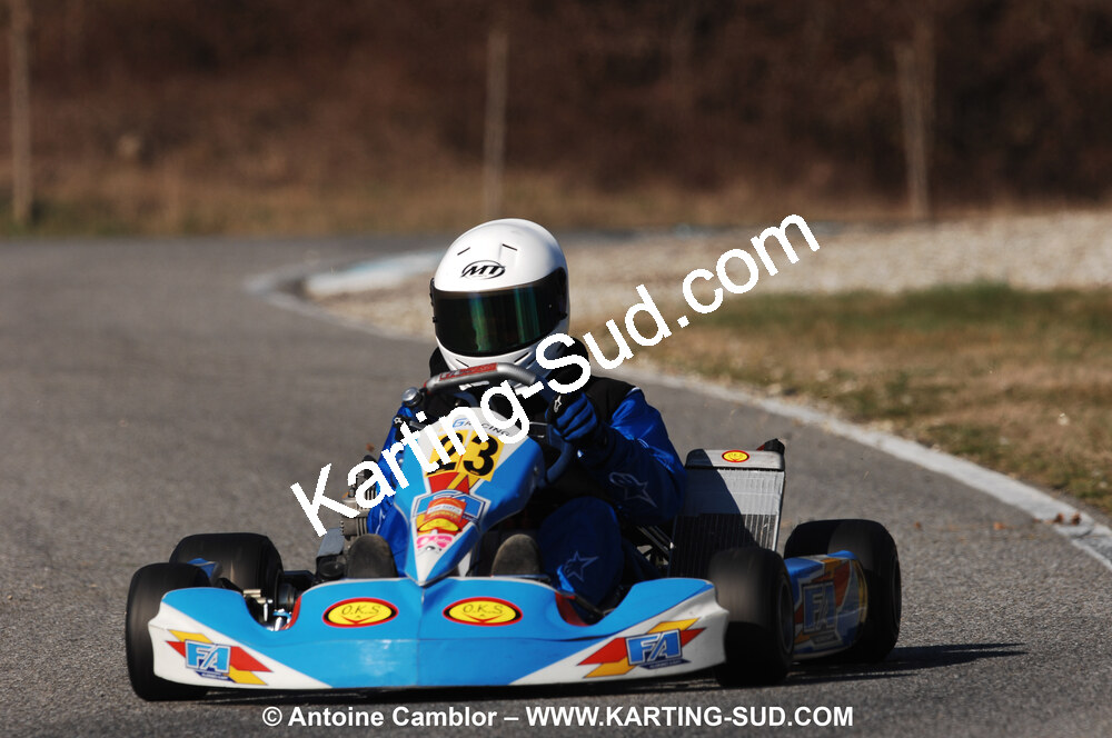 07/03/2010 : 1ère manche du Championnat du Sud 2010 à Lavelanet (photos Antoine Camblor) 2010 — karting