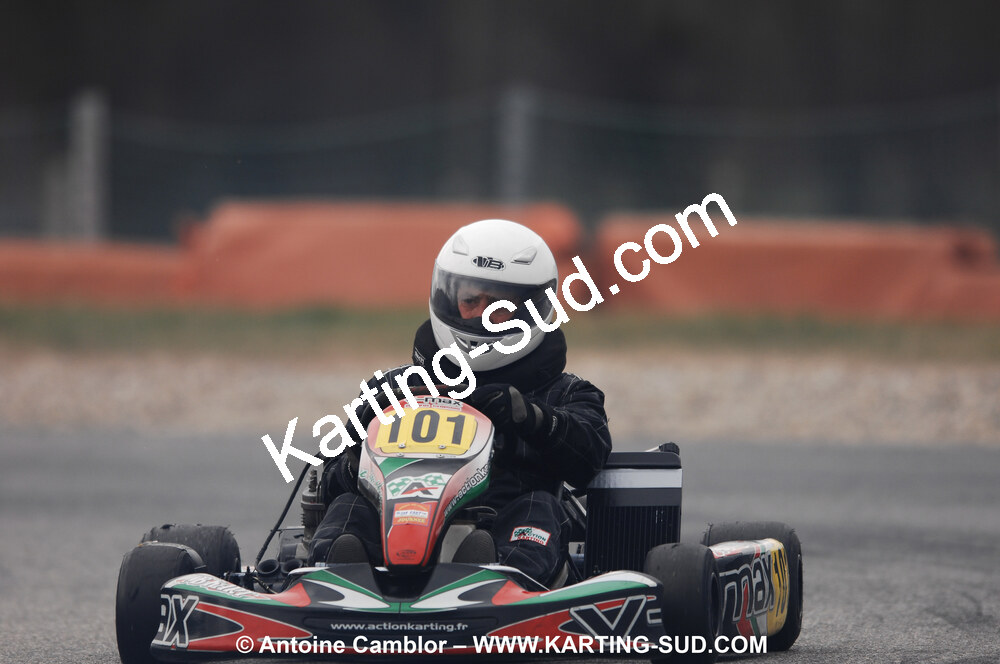 07/03/2010 : 1ère manche du Championnat du Sud 2010 à Lavelanet (photos Antoine Camblor) 2010 — karting
