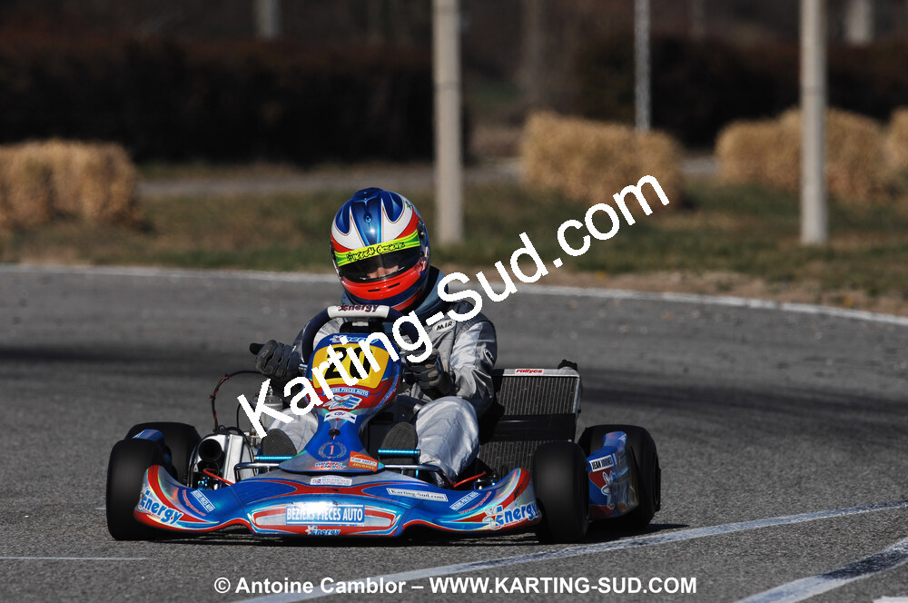 07/03/2010 : 1ère manche du Championnat du Sud 2010 à Lavelanet (photos Antoine Camblor) 2010 — karting
