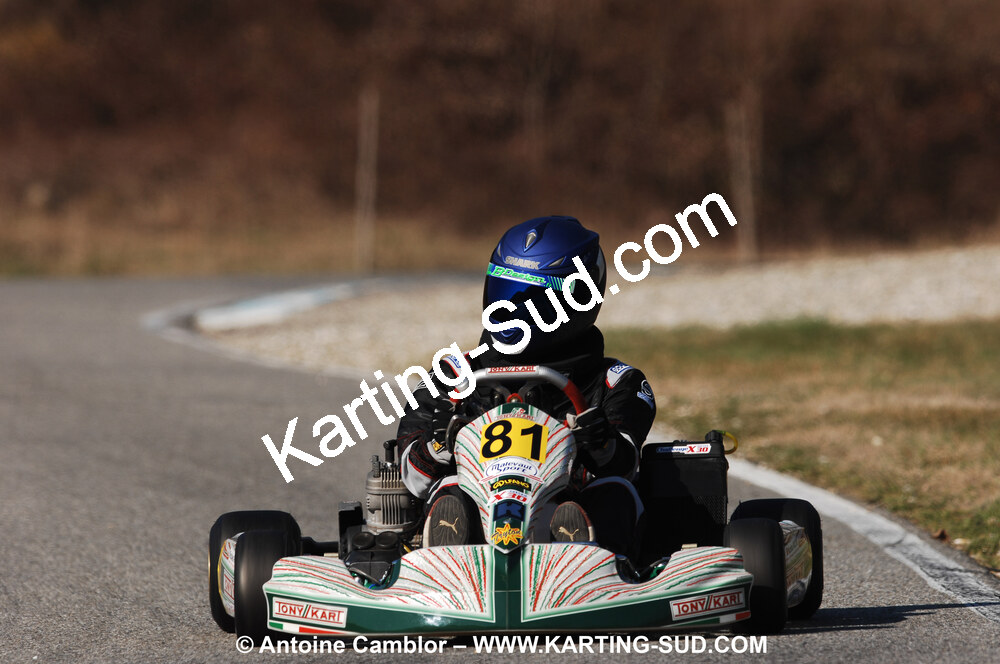 07/03/2010 : 1ère manche du Championnat du Sud 2010 à Lavelanet (photos Antoine Camblor) 2010 — karting