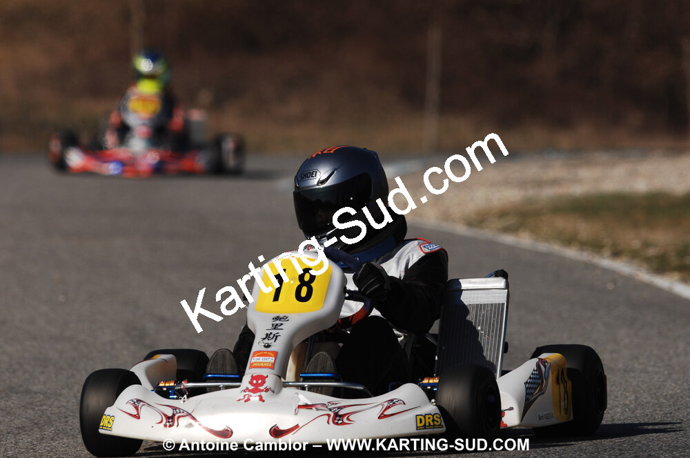 07/03/2010 : 1ère manche du Championnat du Sud 2010 à Lavelanet (photos Antoine Camblor) 2010 — karting