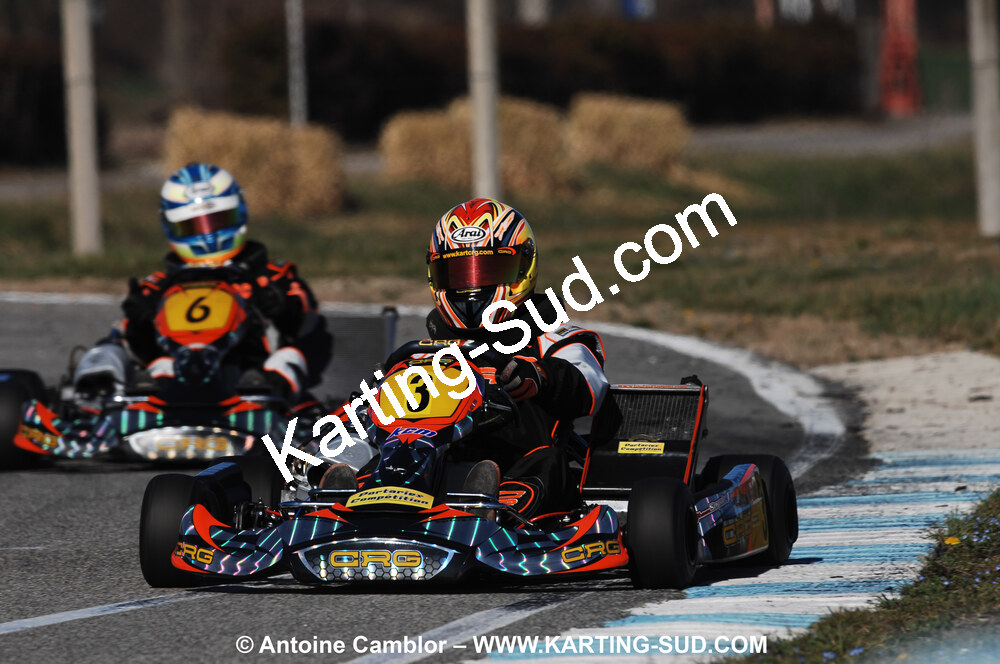 07/03/2010 : 1ère manche du Championnat du Sud 2010 à Lavelanet (photos Antoine Camblor) 2010 — karting