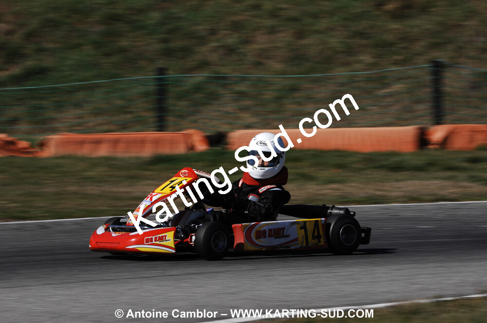 07/03/2010 : 1ère manche du Championnat du Sud 2010 à Lavelanet (photos Antoine Camblor) 2010 — karting