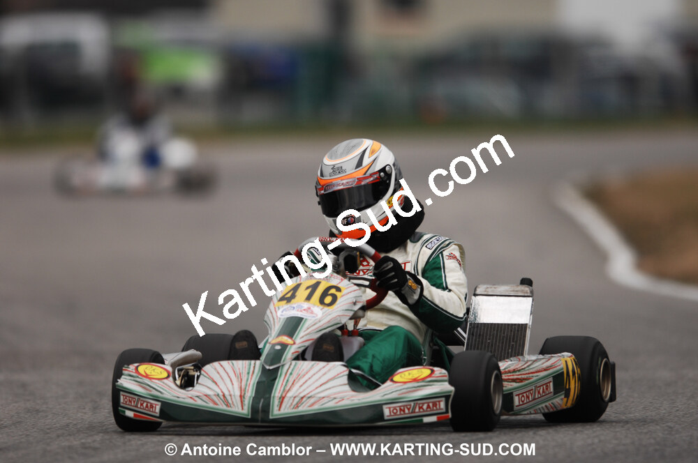07/03/2010 : 1ère manche du Championnat du Sud 2010 à Lavelanet (photos Antoine Camblor) 2010 — karting