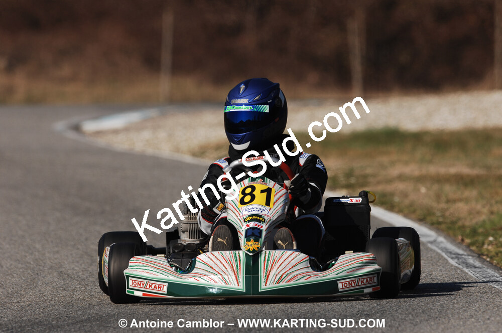 07/03/2010 : 1ère manche du Championnat du Sud 2010 à Lavelanet (photos Antoine Camblor) 2010 — karting