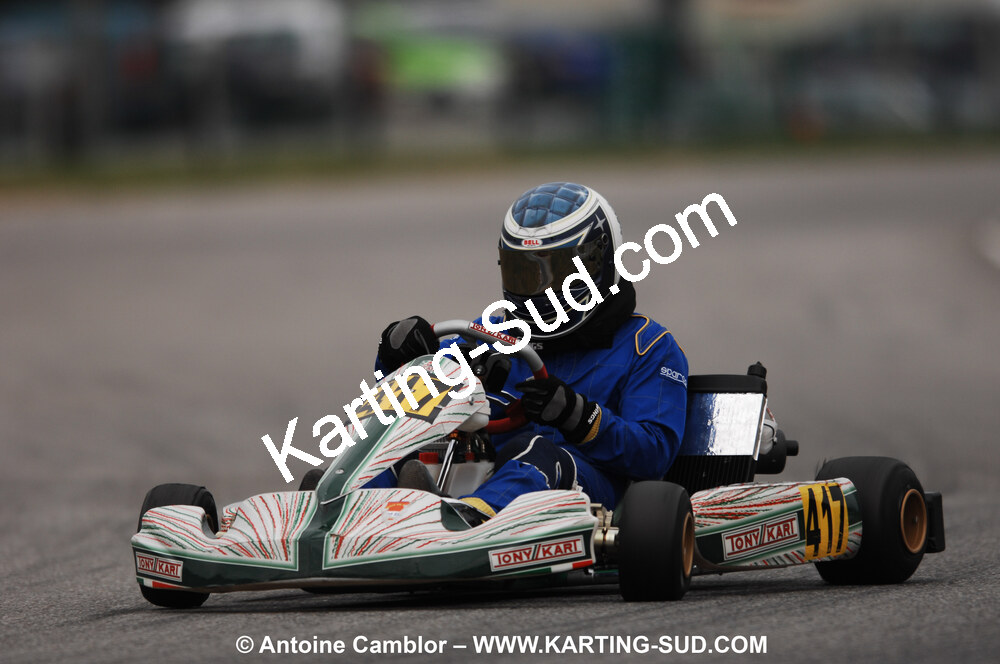 07/03/2010 : 1ère manche du Championnat du Sud 2010 à Lavelanet (photos Antoine Camblor) 2010 — karting