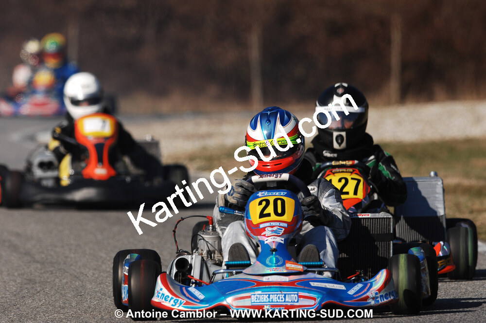 07/03/2010 : 1ère manche du Championnat du Sud 2010 à Lavelanet (photos Antoine Camblor) 2010 — karting