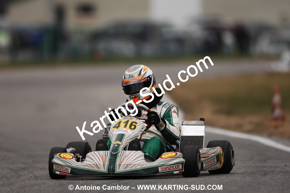 07/03/2010 : 1ère manche du Championnat du Sud 2010 à Lavelanet (photos Antoine Camblor) 2010 — karting