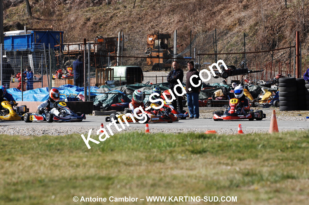 07/03/2010 : 1ère manche du Championnat du Sud 2010 à Lavelanet (photos Antoine Camblor) 2010 — karting