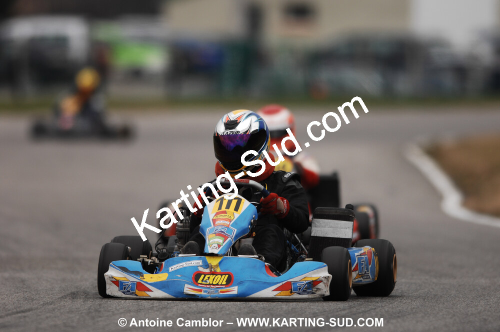 07/03/2010 : 1ère manche du Championnat du Sud 2010 à Lavelanet (photos Antoine Camblor) 2010 — karting