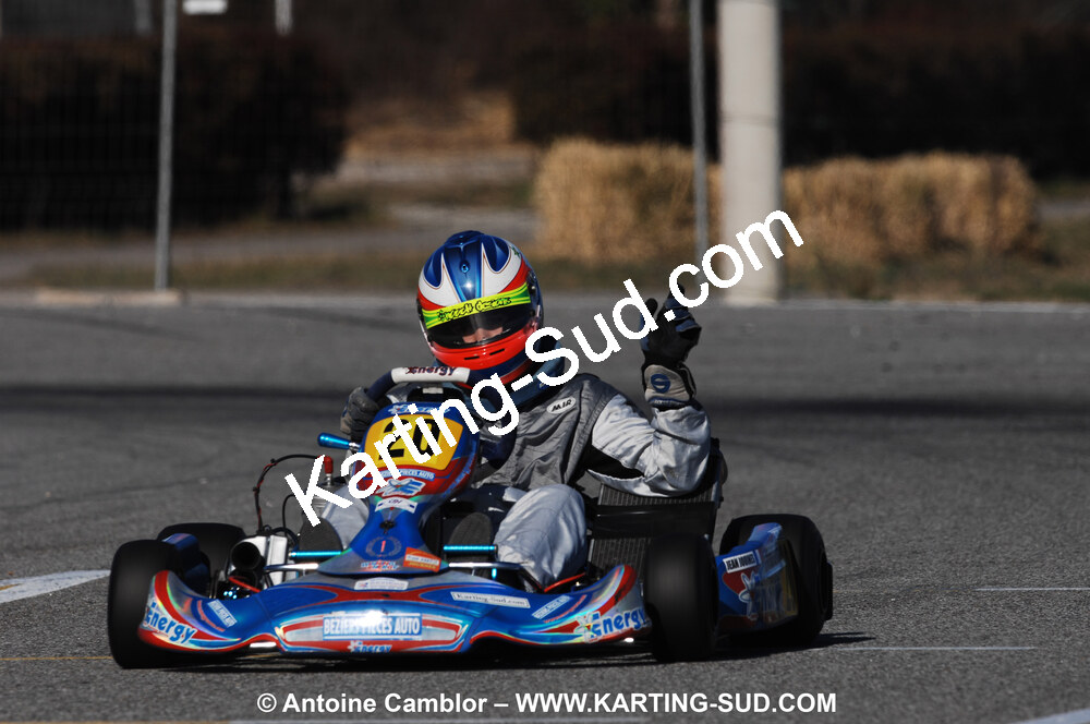 07/03/2010 : 1ère manche du Championnat du Sud 2010 à Lavelanet (photos Antoine Camblor) 2010 — karting