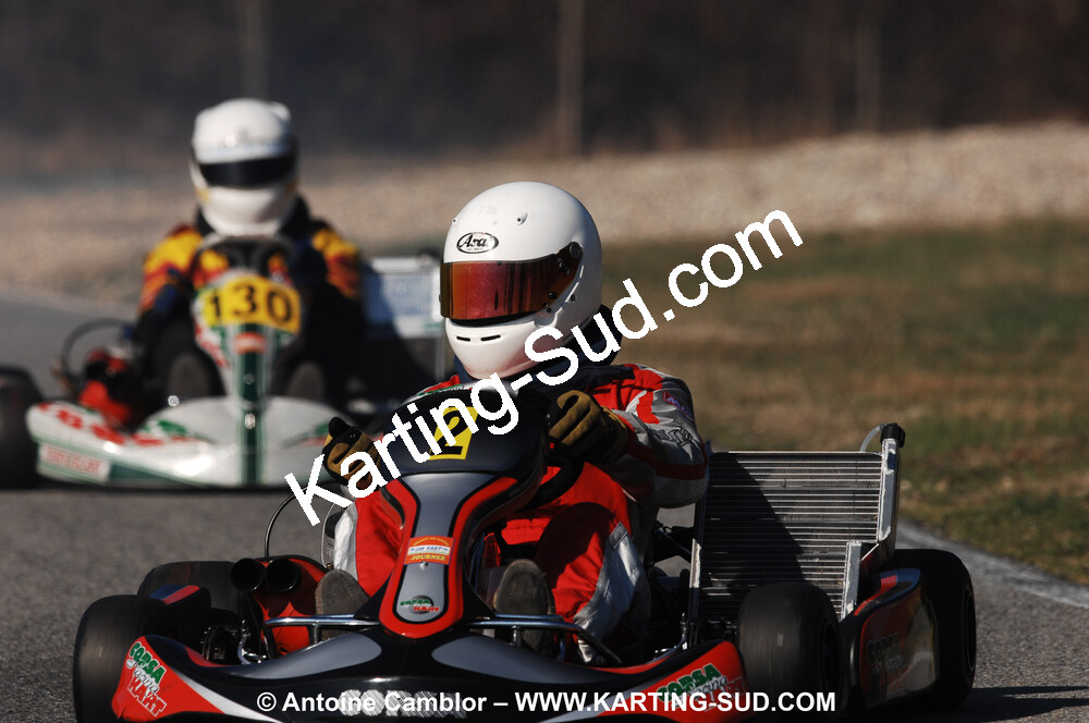 07/03/2010 : 1ère manche du Championnat du Sud 2010 à Lavelanet (photos Antoine Camblor) 2010 — karting