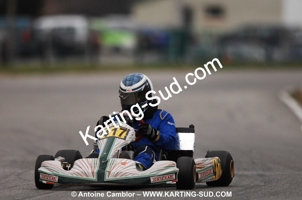 07/03/2010 : 1ère manche du Championnat du Sud 2010 à Lavelanet (photos Antoine Camblor) 2010 — karting
