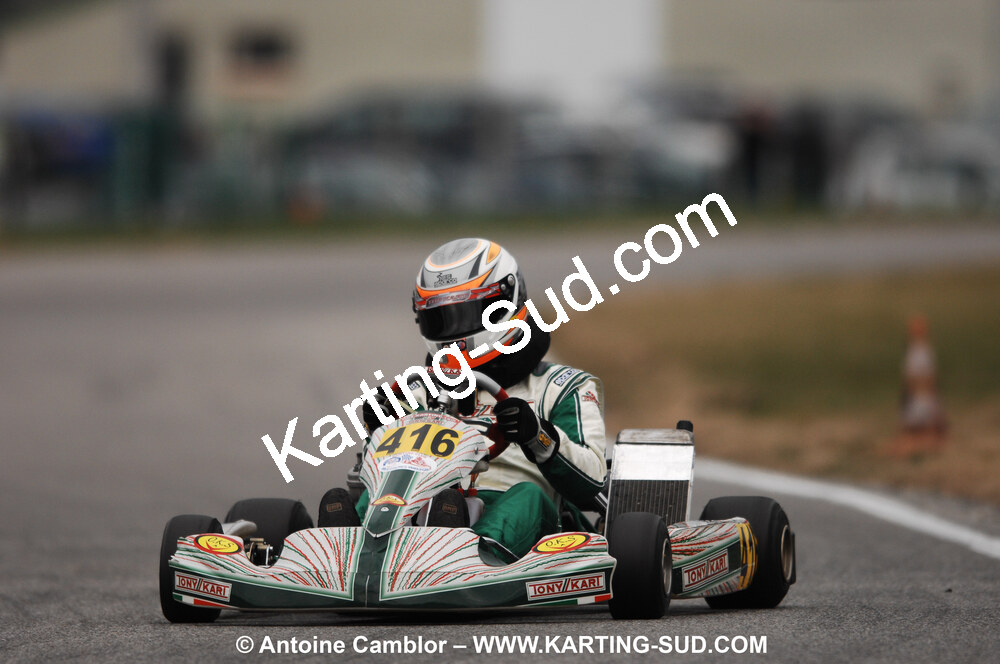 07/03/2010 : 1ère manche du Championnat du Sud 2010 à Lavelanet (photos Antoine Camblor) 2010 — karting
