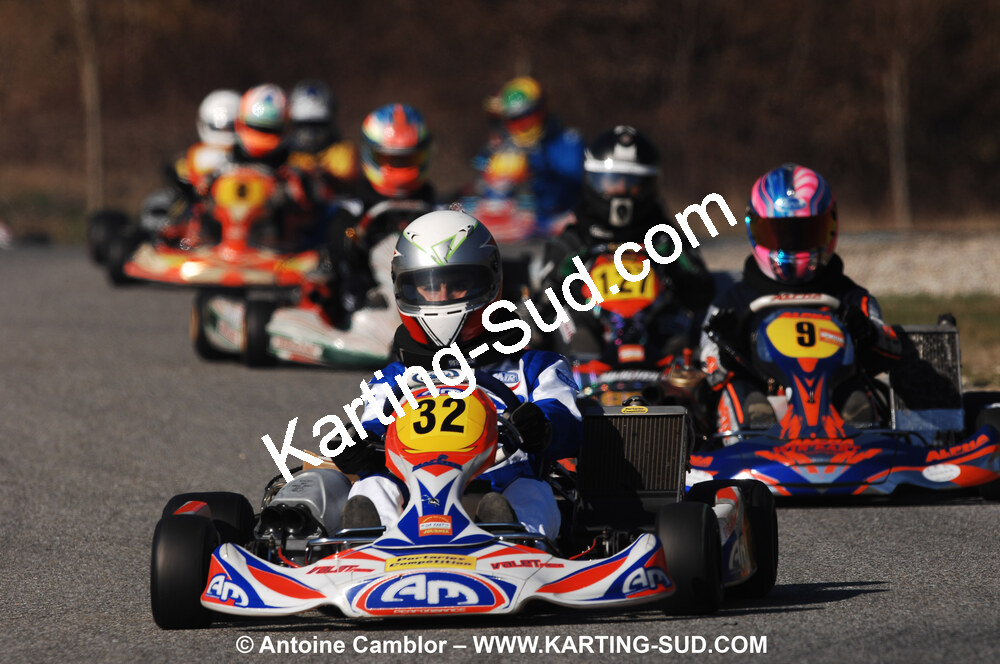 07/03/2010 : 1ère manche du Championnat du Sud 2010 à Lavelanet (photos Antoine Camblor) 2010 — karting