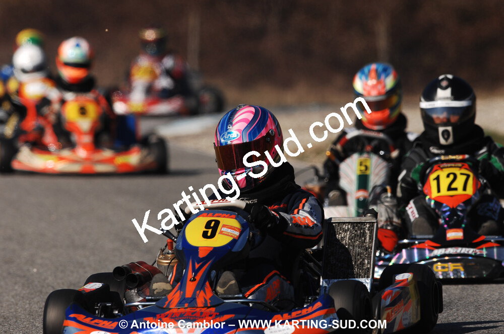07/03/2010 : 1ère manche du Championnat du Sud 2010 à Lavelanet (photos Antoine Camblor) 2010 — karting